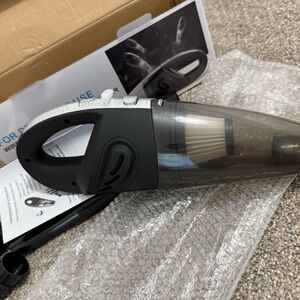 Handheld Vacuum Cleaner in Black and Gray